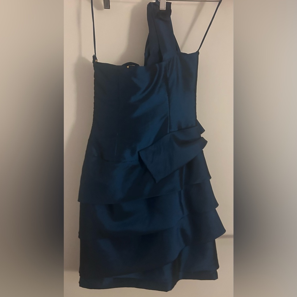A stunning form fitting dress with an elegant neckline + sultry bold silhouette - Picture 10 of 14